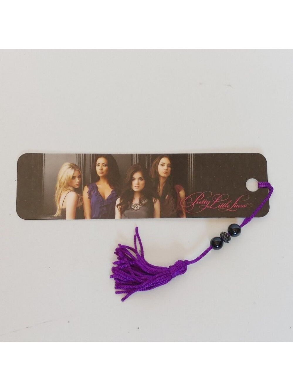 PRETTY LITTLE LIARS TV Series Book Mark Purple Tassel Anitoch by Trends Warner